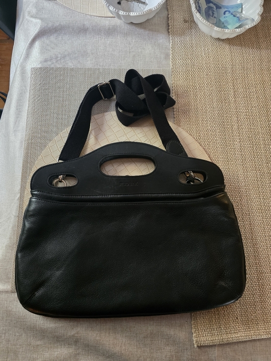 RUDSAK Handbags - Rudsak Black Leather Women’s Shoulder Bag with Top Handle